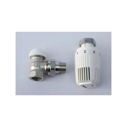 HERZ Classic radiátorszelep szett termosztátfejjel, 1/2"