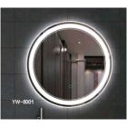 Edge 60 kerek tükör 3 színű led világítással és páramentesítő funkcióval 60x60 cm