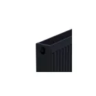 EURAD PLUS 22k 600x1200 mm kétsoros acéllemez fekete lapradiátor, 2395 W