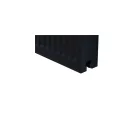 EURAD PLUS 22k 600x1400 mm kétsoros acéllemez fekete lapradiátor, 2794 W