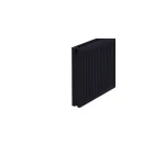 EURAD PLUS 22k 600x1600 mm kétsoros acéllemez fekete lapradiátor, 3193 W