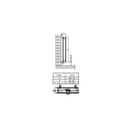 EURAD PLUS 20K 600x1800 mm fekete kétpaneles acéllemez lapradiátor