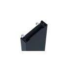EURAD PLUS 20K 600x1800 mm antracit kétpaneles acéllemez lapradiátor