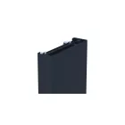 EURAD PLUS 20K 600x1800 mm antracit kétpaneles acéllemez lapradiátor