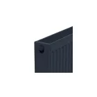 EURAD PLUS 22k 600x1600 mm kétsoros acéllemez antracit lapradiátor, 3193 W