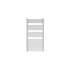 Heiztech egyenes fehér acél fürdőszobai törölközőszárító radiátor 60 x 120 cm, 644 W