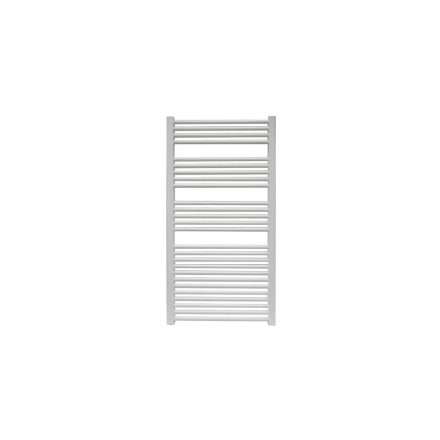 Heiztech egyenes fehér acél fürdőszobai törölközőszárító radiátor 60 x 120 cm, 644 W