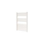 Heiztech egyenes fehér acél fürdőszobai törölközőszárító radiátor 50 x 80 cm, 377 W