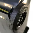 Háztartási kuka 120 L SZÜRKE kerekes