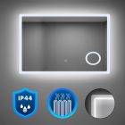 Liz 120 tükör led világítással 120x60 cm