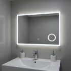 Liz 120 tükör led világítással 120x60 cm