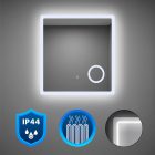 Liz 60 tükör led világítással 60x80 cm