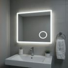 Liz 80 tükör led világítással 80x60 cm