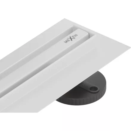 Mexen Flat 360° Slim vonalmenti zuhanyfolyóka 50 cm, fehér