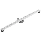 Mexen Flat 360° Slim vonalmenti zuhanyfolyóka 50 cm, fehér