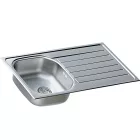 Artenova AE-850 csepptálcás rozsdamentes acél mosogatótálca 860x500 mm