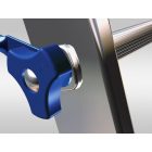 Univerzális háromrészes alumínium létra 3x11 fokos, 663 cm magas