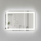 Mirage 70 tükör 3 színű led világítással és páramentesítővel 70x50 cm