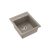 Quadron JOHNNY 100, 430 x 500 mm soft taupe bézs színű gránit mosogatótálca