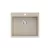 Quadron MORGAN 110, 570 x 500 mm river sand bézs színű gránit mosogatótálca