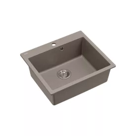   Quadron MORGAN 110, 570 x 500 mm soft taupe bézs színű gránit mosogatótálca