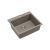 Quadron MORGAN 110, 570 x 500 mm soft taupe bézs színű gránit mosogatótálca