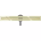 Mexen Flat 360° Slim vonalmenti zuhanyfolyóka 50 cm, arany