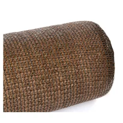 Árnyékoló háló Totaltex 2x10m barna 95%, 130G/M2