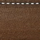Árnyékoló háló Totaltex 2x10m barna 95%, 130G/M2