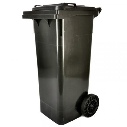 Fekete 80 Literes hulladékgyűjtő kuka
