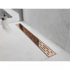 Mexen Flat M01 360° forgatható vonalmenti zuhanyfolyóka 50 cm, rózsaarany