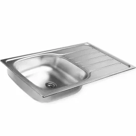   Artenova AE-7650 csepptálcás rozsdamentes acél mosogatótálca 760x435 mm