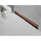 Mexen Flat Wall falba építhető zuhanyfolyóka 50 cm, rózsaarany
