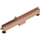 Mexen Flat Wall falba építhető zuhanyfolyóka 50 cm, rózsaarany