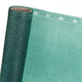   Árnyékoló háló kerítésre, 1x10 m, zöld, 80%-os takarás, 90 g/m²
