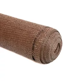   RECYNET PLUS belátásgátló árnyékoló háló gomblyukakkal, 1,5x10 m, barna, 95%-os takarás, 170 g/m²