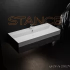 Sanovit STANCE porcelán mosdókagyló 100 x 45,5 cm