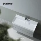 Sanovit STANCE porcelán mosdókagyló 100 x 45,5 cm