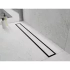 Mexen Flat M13 burkolható folyóka takaró 50 cm, matt fekete