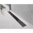Mexen Flat M01 360° forgatható vonalmenti zuhanyfolyóka 50 cm, matt fekete