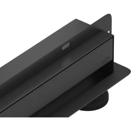 Mexen Flat Wall falba építhető zuhanyfolyóka 50 cm, matt fekete