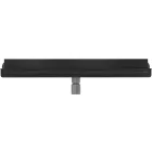 Mexen Flat Wall falba építhető zuhanyfolyóka 90 cm, matt fekete