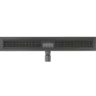 Mexen Flat M33 vonalmenti zuhanyfolyóka 50 cm, matt fekete