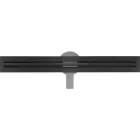 Mexen Flat 360° Slim vonalmenti zuhanyfolyóka 70 cm, matt fekete