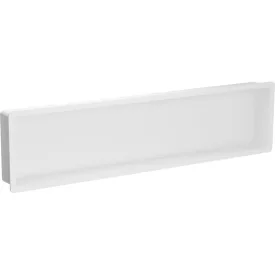  Mexen X-Wall-K beépíthető falfülke műkőből 122,7 x 30,7 cm, fehér