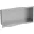 Mexen X-Wall-R beépíthető falfülke peremmel 45 x 20 cm, inox