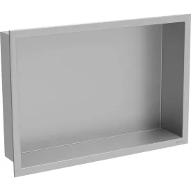   Mexen X-Wall-R beépíthető falfülke peremmel 45 x 30 cm, inox