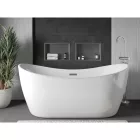 Mexen X-Wall-R beépíthető falfülke peremmel 45 x 30 cm, inox