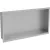 Mexen X-Wall-R beépíthető falfülke peremmel 60 x 30 cm, inox