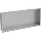 Mexen X-Wall-R beépíthető falfülke peremmel 75 x 30 cm, inox